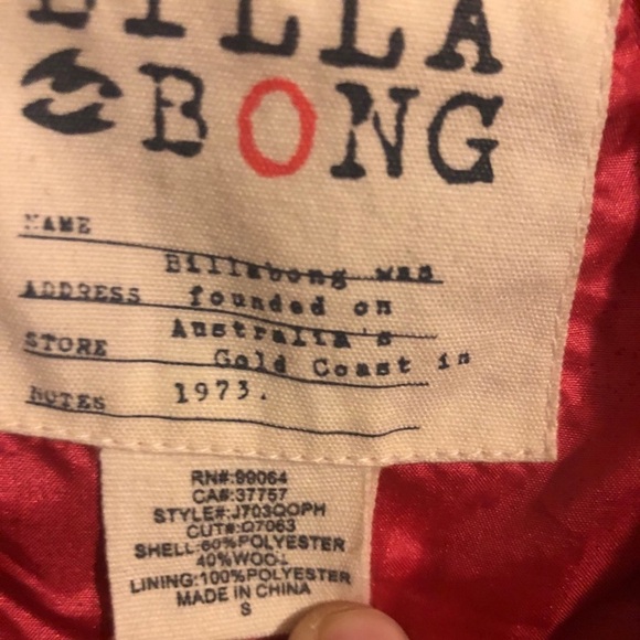 Vintage billabong peacoat - Picture 8 of 11